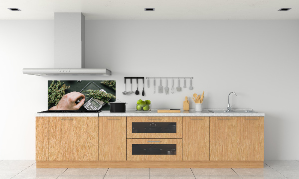 Panel do kuchni Topy marihuany