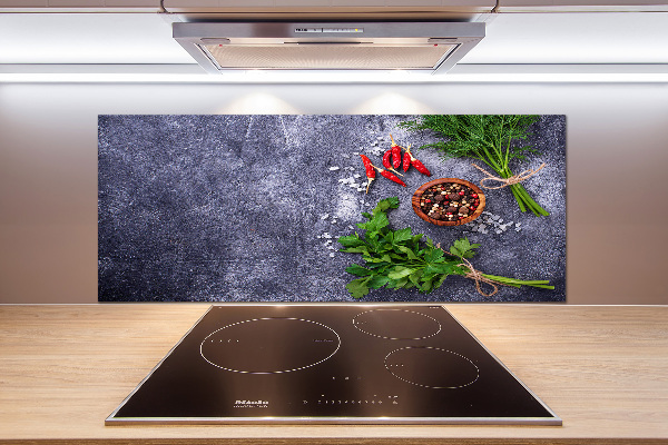 Salpicadero de cocina Hierbas y especias