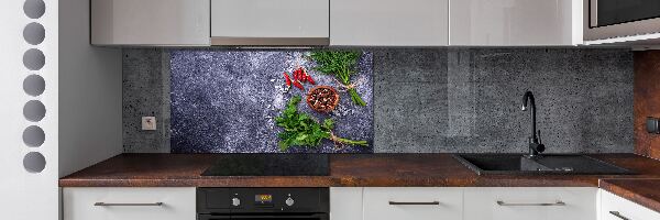 Salpicadero de cocina Hierbas y especias