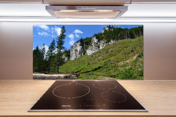 Panel do kuchni Skaliste szczyty