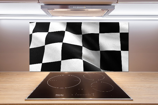 Panel de pared de cocina Bandera de meta