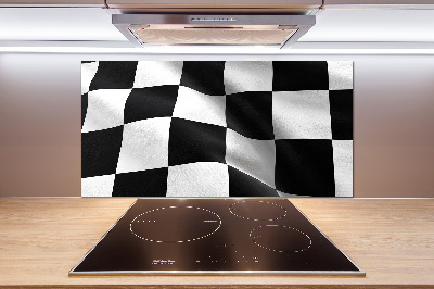 Panel de pared de cocina Bandera de meta