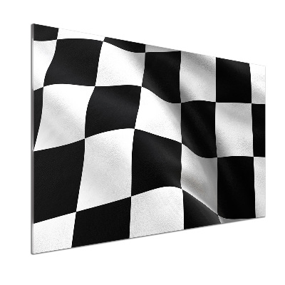 Panel de pared de cocina Bandera de meta