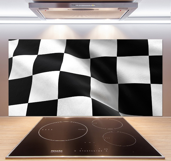 Panel de pared de cocina Bandera de meta