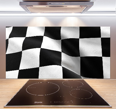 Panel de pared de cocina Bandera de meta