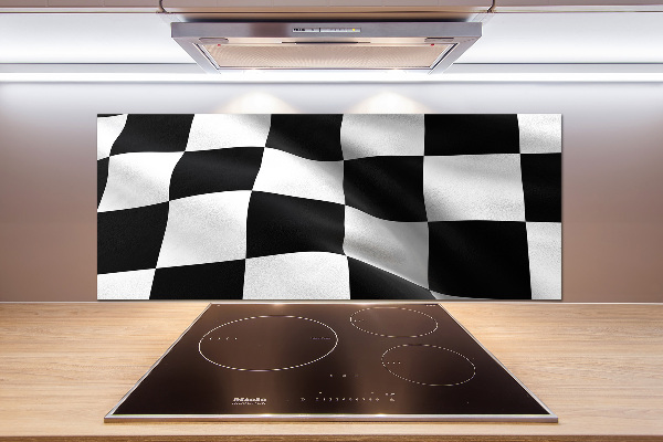 Panel de pared de cocina Bandera de meta