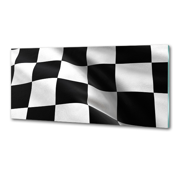 Panel de pared de cocina Bandera de meta