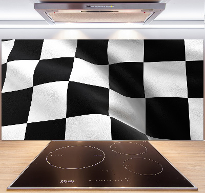 Panel de pared de cocina Bandera de meta