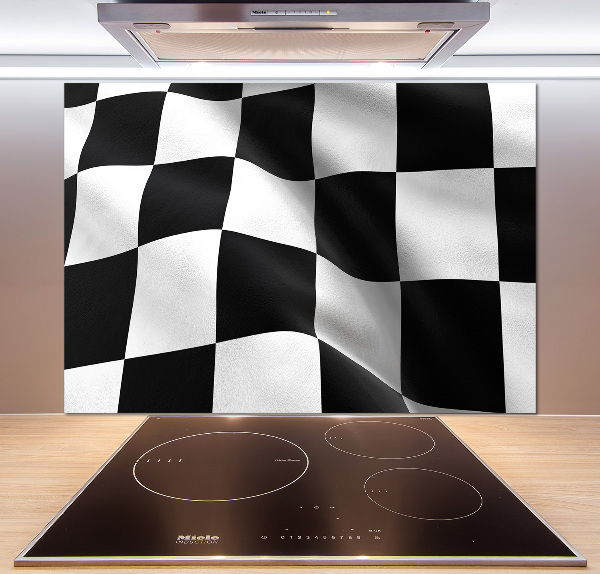 Panel de pared de cocina Bandera de meta