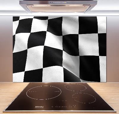 Panel de pared de cocina Bandera de meta