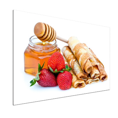 Panel antisalpicaduras Deliciosos panqueques