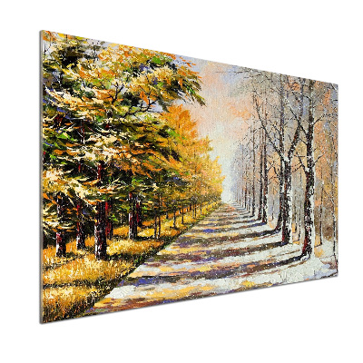 Salpicadero para cocina Otoño vs. Invierno