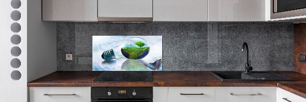 Panel de pared de cocina Recursos ecológicos