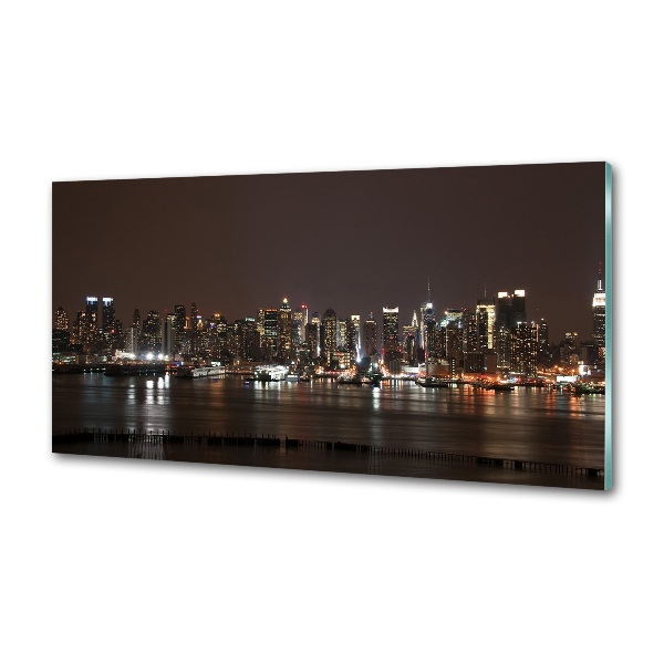 Panel do kuchni Nowy Jork nocą