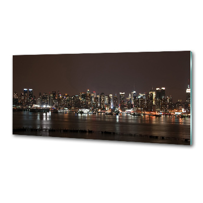 Panel do kuchni Nowy Jork nocą
