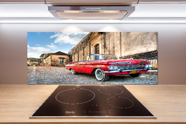 Panel para cocina Chevrolet rojo