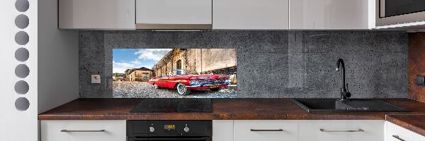 Panel para cocina Chevrolet rojo