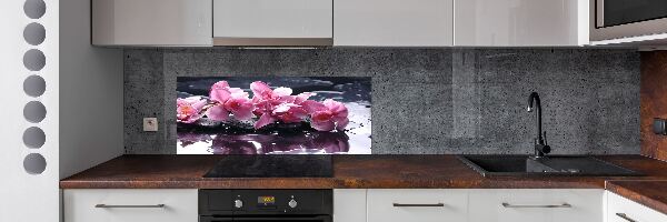 Panel para cocina Orquídea rosa