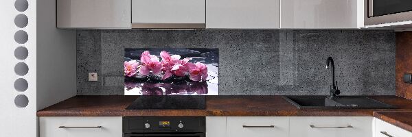 Panel para cocina Orquídea rosa