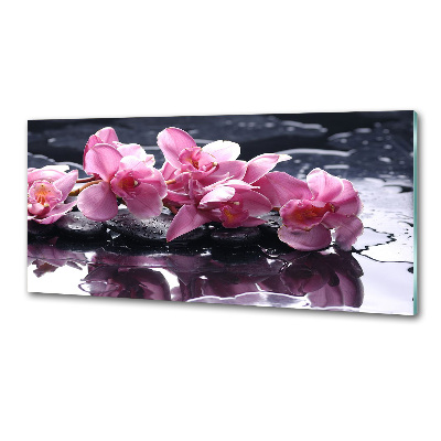 Panel para cocina Orquídea rosa