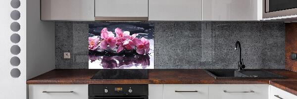 Panel para cocina Orquídea rosa