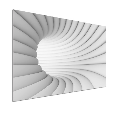 Panel antisalpicaduras Túnel abstracto