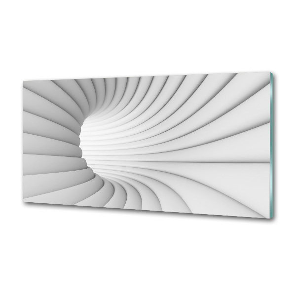 Panel antisalpicaduras Túnel abstracto