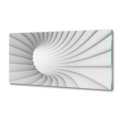 Panel antisalpicaduras Túnel abstracto