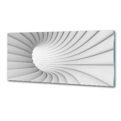 Panel antisalpicaduras Túnel abstracto