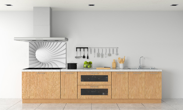 Panel antisalpicaduras Túnel abstracto