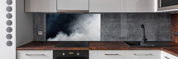 Panel antisalpicaduras Humo blanco