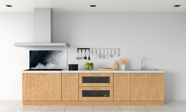 Panel antisalpicaduras Humo blanco