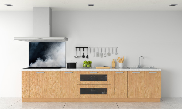 Panel antisalpicaduras Humo blanco