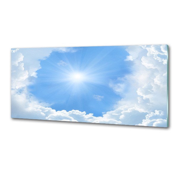 Panel para cocina Nubes en el cielo