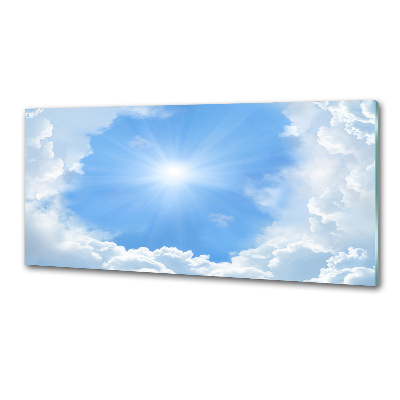 Panel para cocina Nubes en el cielo