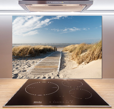 Panel para cocina Camino de playa