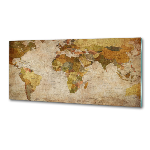 Panel do kuchni Mapa polityczna