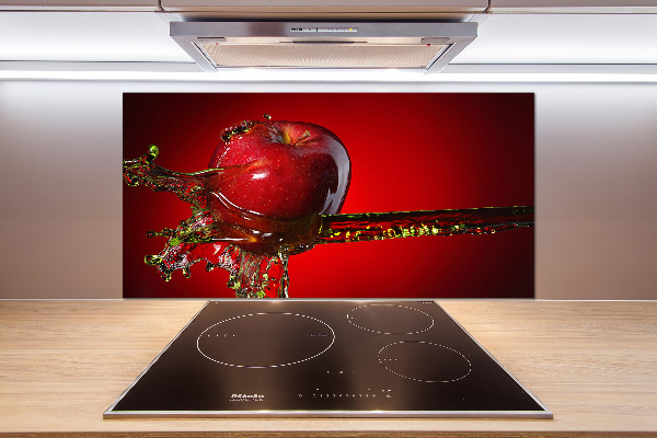 Panel de pared de cocina Manzana y agua