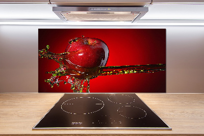 Panel de pared de cocina Manzana y agua