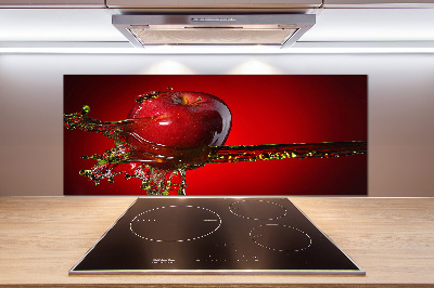 Panel de pared de cocina Manzana y agua