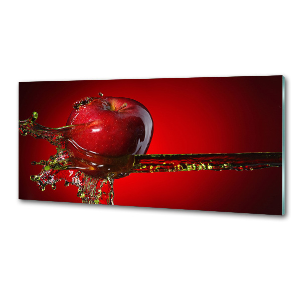 Panel de pared de cocina Manzana y agua