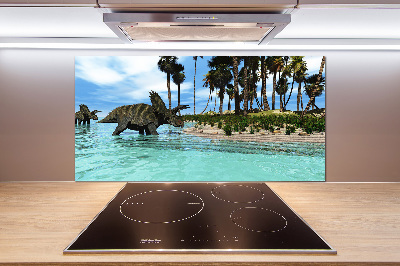 Panel para cocina Dinosaurios