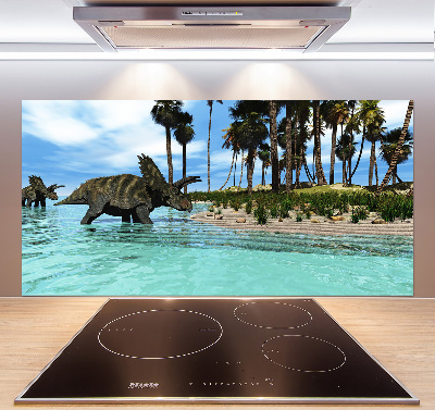 Panel para cocina Dinosaurios