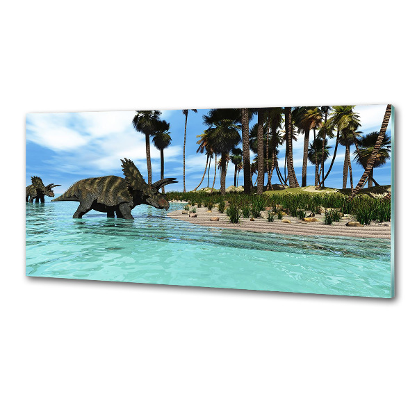 Panel para cocina Dinosaurios
