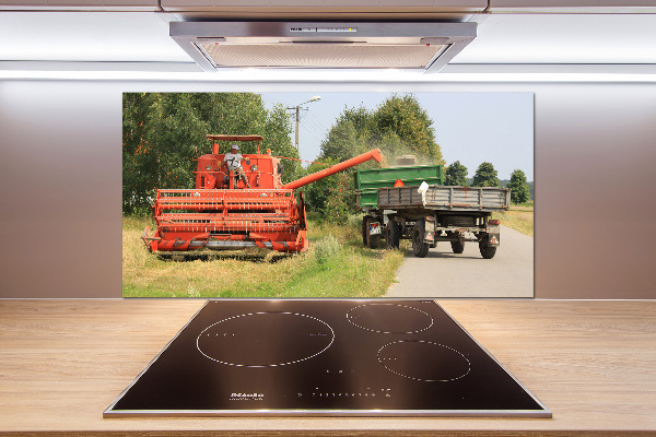 Panel de pared de cocina Cosechadora