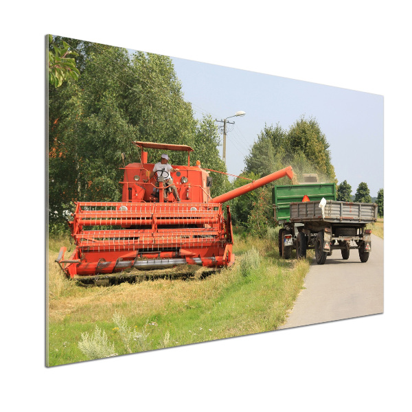 Panel de pared de cocina Cosechadora