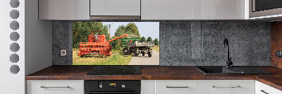 Panel de pared de cocina Cosechadora