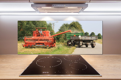 Panel de pared de cocina Cosechadora