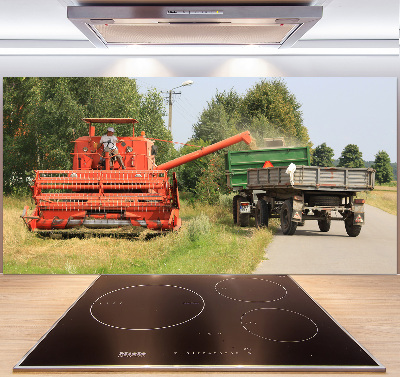 Panel de pared de cocina Cosechadora