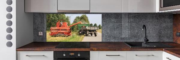 Panel de pared de cocina Cosechadora